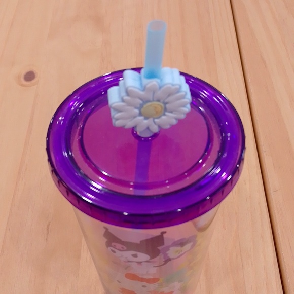 Hello Kitty And Friends Acrylic Travel Tumbler Cup Straw - Picture 10 of 10